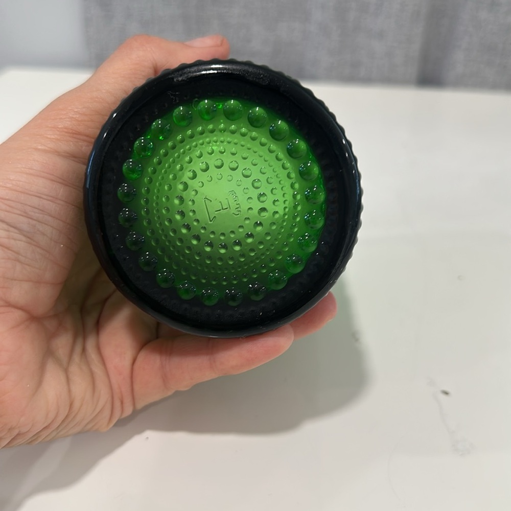 Fortessa Jupiter 2 green tumblers. 13oz beaded design. NWOT. - Picture 3 of 5
